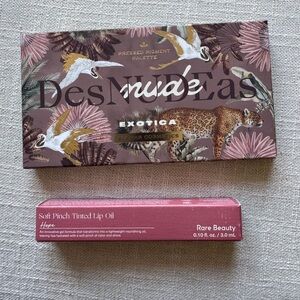 Rare Beauty Soft Pinch Tinted Lip Oil and Eyeshadow Pallet